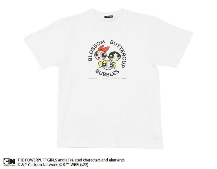 【THE POWERPUFF GIRLS(パワーパフ ガールズ)】サークルデザイン/Tシャツ(L.W.C. GRAPHIC COLLECTION)