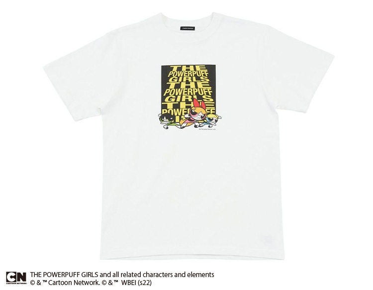 【THE POWERPUFF GIRLS(パワーパフ ガールズ)】スクエアデザイン/Tシャツ(L.W.C. GRAPHIC COLLECTION)