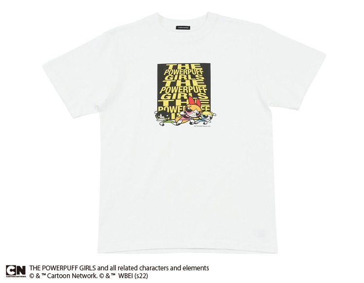 【THE POWERPUFF GIRLS(パワーパフ ガールズ)】スクエアデザイン/Tシャツ(L.W.C. GRAPHIC COLLECTION)