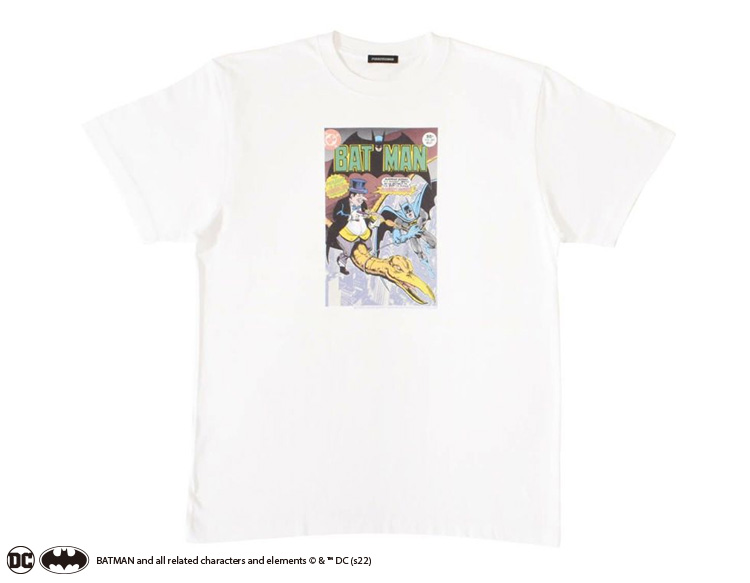 【DC】バットマン/Tシャツ＜ホワイト＞(L.W.C. GRAPHIC COLLECTION)