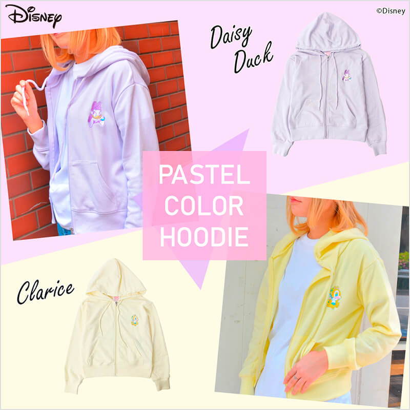 Disney PASTEL COLOR HOODIE