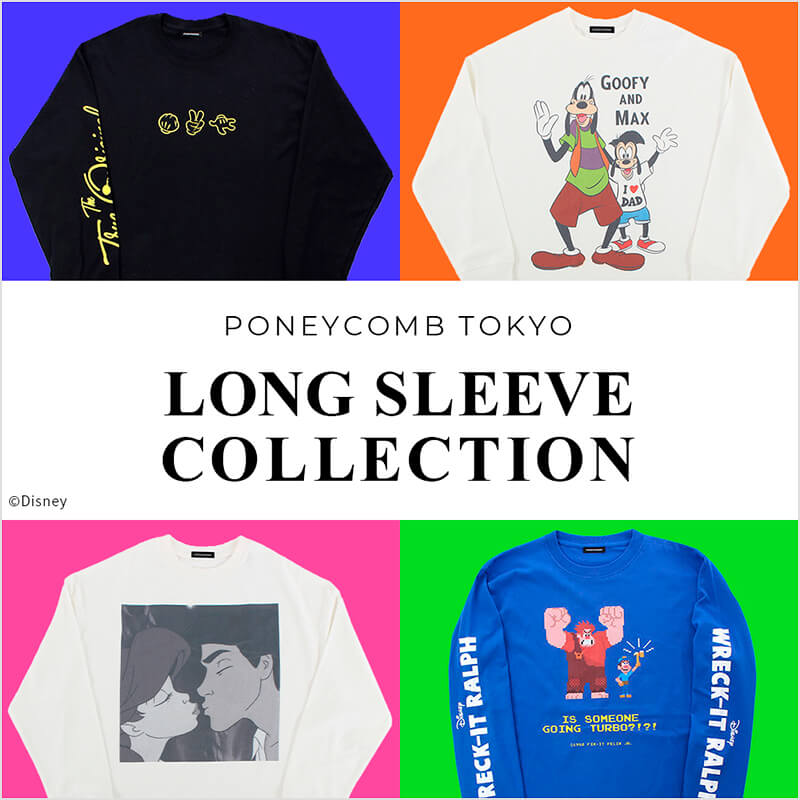 LONG SLEEVE COLLECTION by PONEYCOMB TOKYO