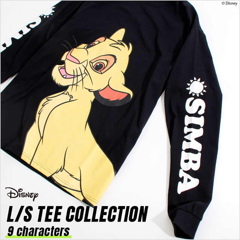 Disney BIG PRINT L/S TEE COLLECTION