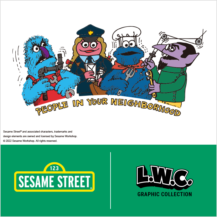 SESAME STREET | L.W.C. GRAPHIC COLLECTION