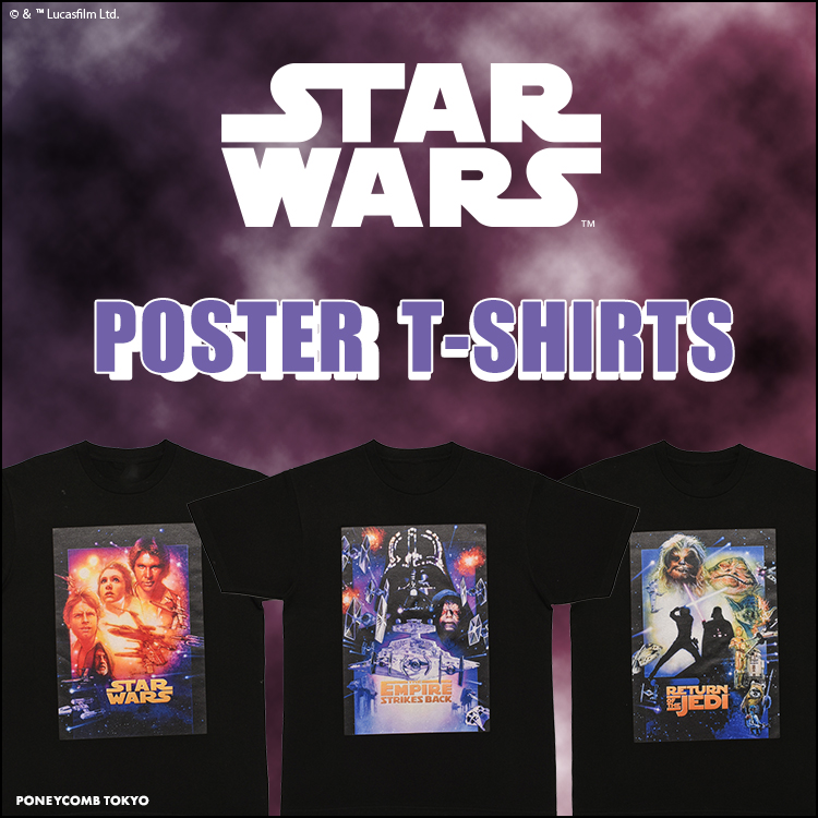 STAR WARS POSTER T-SHIRTS COLLECTION
