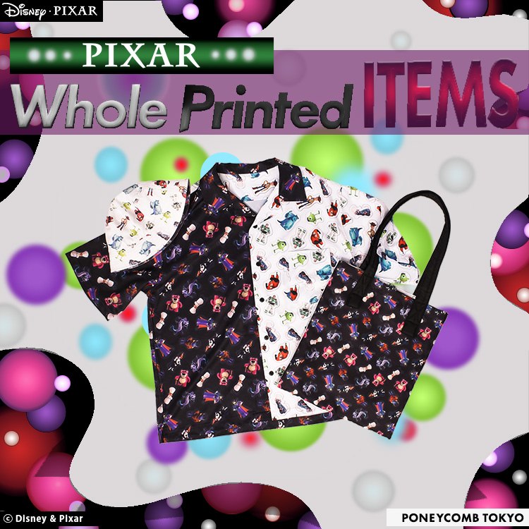 Disney&PIXAR 総柄アイテム