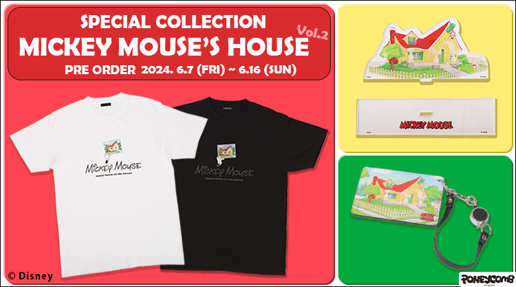 ミッキーの家アイテム | L.W.C. OFFICIAL ONLINE STORE | パニ