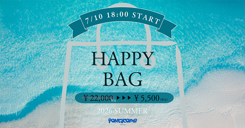 PONEYCOMB TOKYO OFFICIAL ONLINE STORE | パニカムトーキョー公式通販